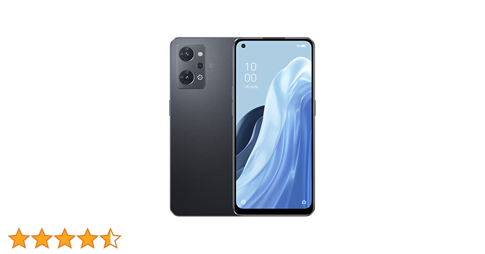 OPPO Reno7 A OPG04 スターリーブラック ムスビー｜OPPO Reno7 A OPG04 au スターリーブラック c04045
